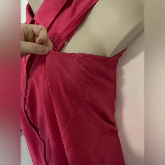 Columbia Omni Shade Tamiami button Up Shirt Vented FL7277 Pink Womens XL #1284 - Picture 7 of 13